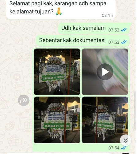 Pengiriman Papan Bunga Selamat Jalan Raya Cikarang