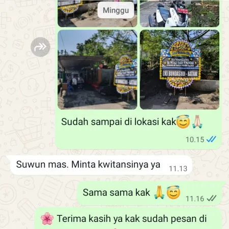 Pengiriman Papan Bunga Duka Jalan Raya Cikarang