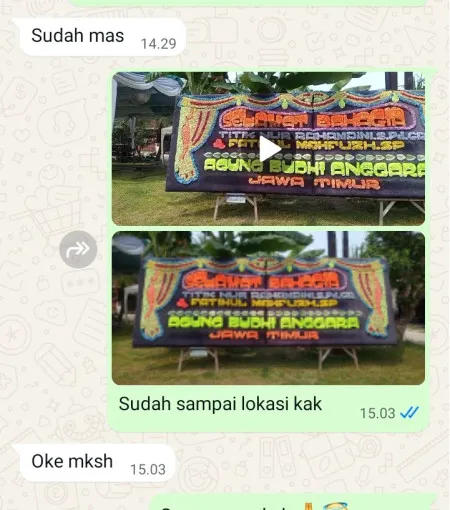 Pengiriman Papan Bunga Jalan Raya Cikarang