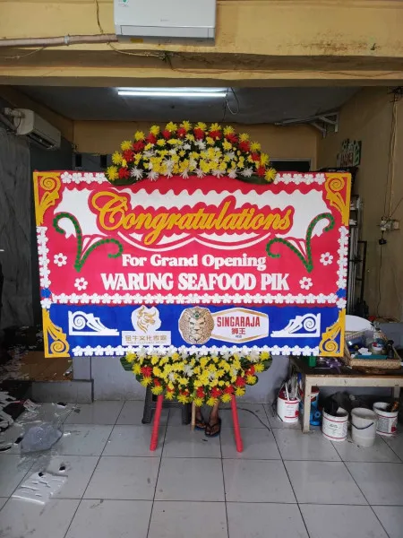 Papan Bunga Ucapan Selamat Jalan Raya Cikarang